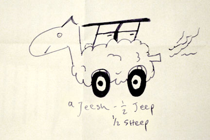 Jeesh - Half Jeep Half Sheep